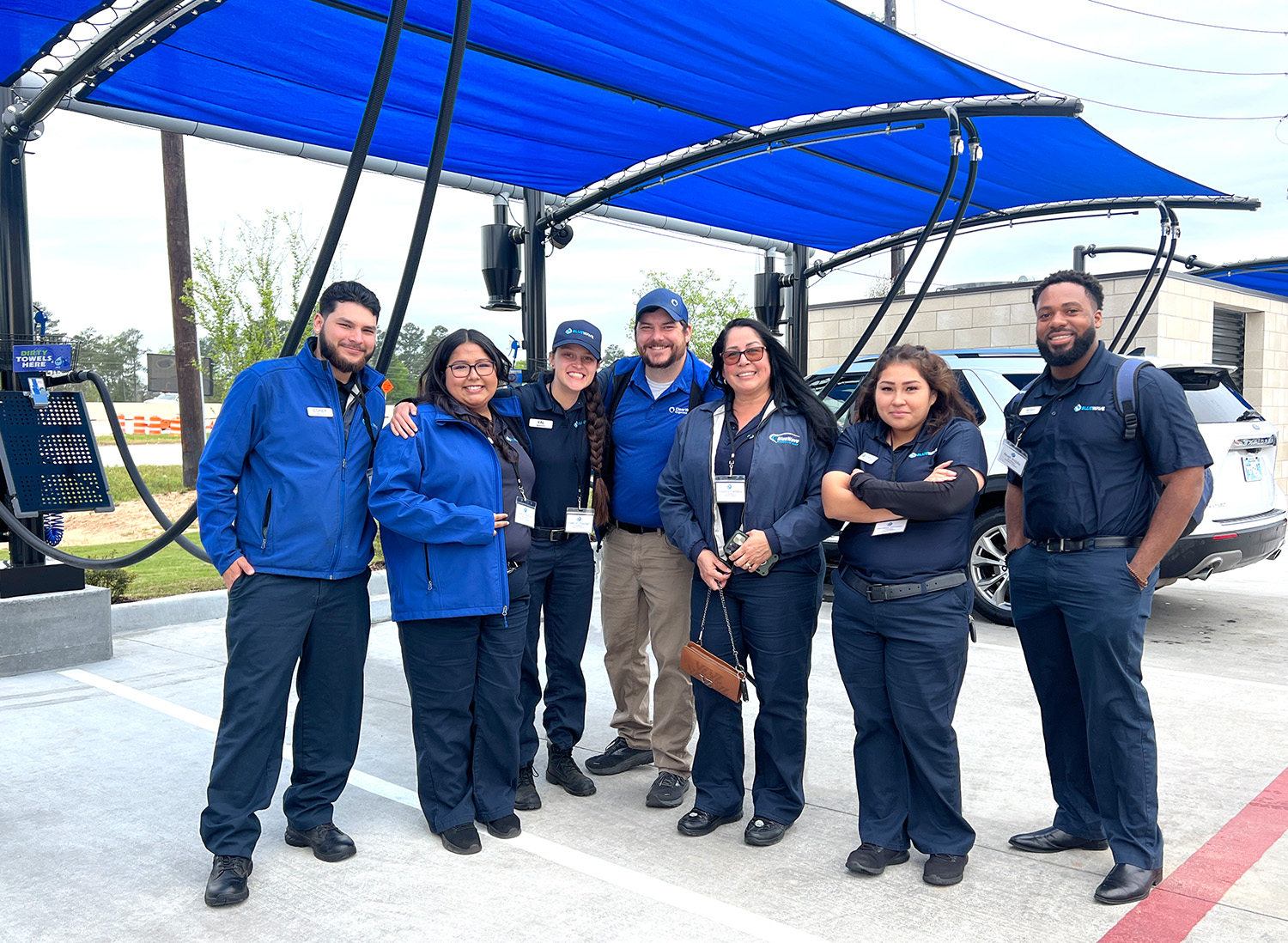 BlueWave Express and ClearWater Express Wash Unite!