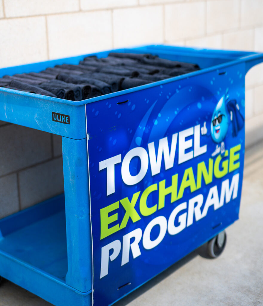 clearwater express wash - free towel exchange